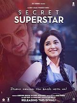 Affiche de Secret Superstar, film à voir en streaming sur Pygargue
