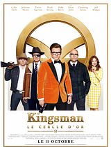 Affiche de Kingsman : Le Cercle d'or, film à voir en streaming sur Pygargue