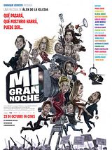 Affiche de Mi gran noche, film à voir en streaming sur Pygargue