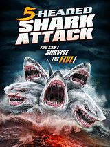 Affiche de L'Attaque du requin à cinq têtes, film à voir en streaming sur Pygargue