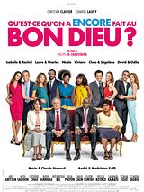 Affiche de Qu'est-ce qu'on a encore fait au Bon Dieu?, film à voir en streaming sur Pygargue