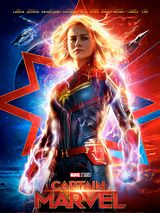 Affiche de Captain Marvel, film à voir en streaming sur Pygargue