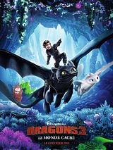 Affiche de Dragons 3 : Le monde caché, film à voir en streaming sur Pygargue