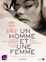poster du film Un homme et une femme