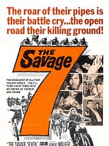 Affiche de The Savage Seven, film à voir en streaming sur Pygargue