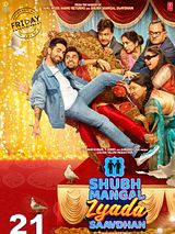Affiche de Shubh Mangal Zyada Saavdhan, film à voir en streaming sur Pygargue