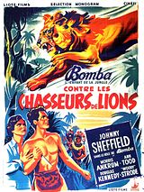 Affiche de Bomba contre les chasseurs de lions, film à voir en streaming sur Pygargue