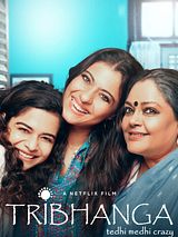 Affiche de Tribhanga, film à voir en streaming sur Pygargue