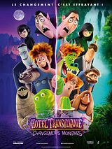 Affiche de Hôtel Transylvanie : changements monstres, film à voir en streaming sur Pygargue