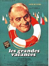 Affiche de Les grandes vacances, film à voir en streaming sur Pygargue