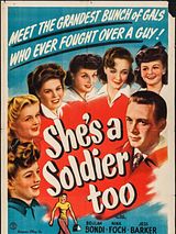 Affiche de She's a Soldier Too, film à voir en streaming sur Pygargue