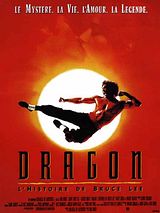 Affiche de Dragon, l'histoire de Bruce Lee, film à voir en streaming sur Pygargue