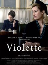Affiche de Violette, film à voir en streaming sur Pygargue