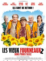 Affiche de Les Vieux fourneaux 2 : bons pour l’asile, film à voir en streaming sur Pygargue