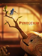 Affiche de Pinocchio par Guillermo del Toro, film à voir en streaming sur Pygargue
