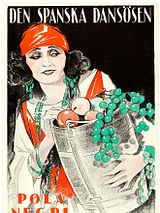 Affiche de La Danseuse espagnole, film à voir en streaming sur Pygargue