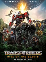 Affiche de Transformers: Rise Of The Beasts, film à voir en streaming sur Pygargue