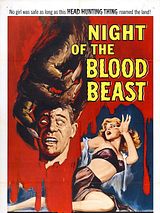 Affiche de Night of the Blood Beast, film à voir en streaming sur Pygargue