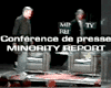 Conf. presse : Minority Report