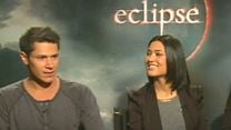 image de Julia Jones, Taylor Lautner, Alex Meraz, Chaske Spencer Interview : Twilight - Chapitre 3 : hésitation
