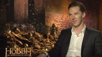 Benedict Cumberbatch, le dragon du "Hobbit"