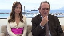 Cannes 2014 - Tommy Lee Jones et Hilary Swank présentent "Homesman"