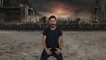 image de Shia LaBeouf motive les troupes dans Le Seigneur des Anneaux