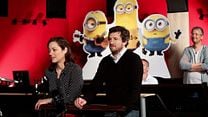 Les Minions - MAKING OF "Interview de Marion Cotillard & Guillaume Canet"