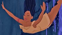 image de Pocahontas, une légende indienne EXTRAIT "Le plongeon depuis la cascade"