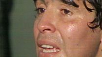 image de Diego Maradona EXTRAIT VO "Fêter le titre de champion" 