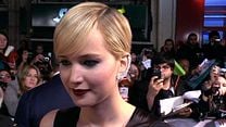image de "Hunger Games" : Jennifer Lawrence au micro !