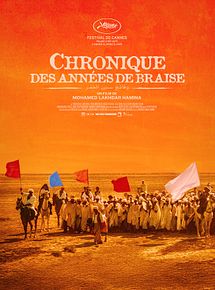 Affiche de Chronique des Années de Braise, film à voir en streaming sur Pygargue