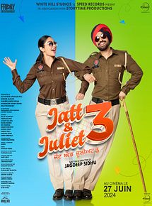 Affiche de Jatt & Juliet 3, film à voir en streaming sur Pygargue