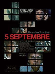 Affiche de 5 septembre, film à voir en streaming sur Pygargue