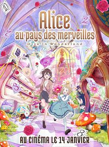 Affiche de Alice au pays des merveilles : Dive in Wonderland, film à voir en streaming sur Pygargue