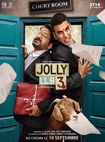 Affiche de Jolly LLB 3, film à voir en streaming sur Pygargue