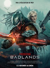 Affiche de Predator: Badlands, film à voir en streaming sur Pygargue