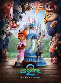 Affiche de Zootopie 2, film à voir en streaming sur Pygargue