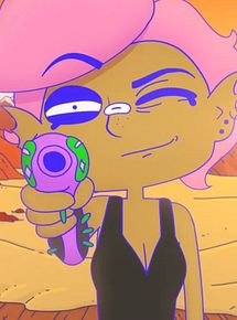 Affiche de Lesbian Space Princess, film à voir en streaming sur Pygargue
