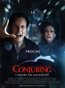 Affiche de Conjuring : l’heure du jugement, film à voir en streaming sur Pygargue