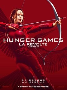 Affiche de Hunger Games - La Révolte : Partie 2, film à voir en streaming sur Pygargue