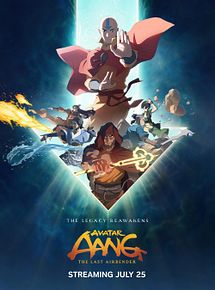 Affiche de La Légende de Aang - le dernier maître de l'air, film à voir en streaming sur Pygargue
