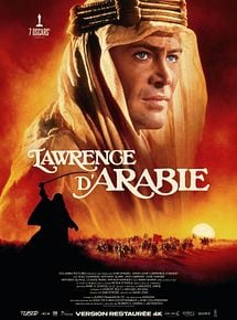 Affiche de Lawrence d'Arabie, film à voir en streaming sur Pygargue