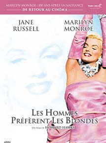 Affiche de Les Hommes préfèrent les blondes, film à voir en streaming sur Pygargue