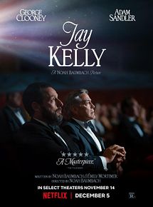 Affiche de Jay Kelly, film à voir en streaming sur Pygargue