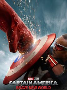 Affiche de Captain America: Brave New World, film à voir en streaming sur Pygargue