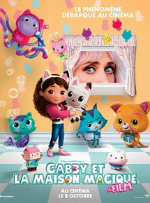 Affiche de Gabby et la maison magique - Le film, film à voir en streaming sur Pygargue