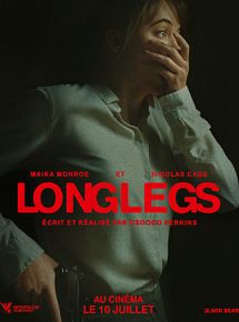 Affiche de Longlegs, film à voir en streaming sur Pygargue
