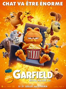 Affiche de Garfield : Héros malgré lui, film à voir en streaming sur Pygargue