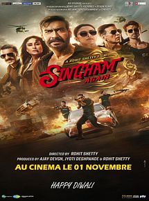 Affiche de Singham Again, film à voir en streaming sur Pygargue